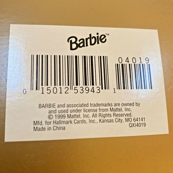 NIB Hallmark Keepsake Barbie as The Millennium Princess Christmas Ornament 1999 - Picture 3 of 4